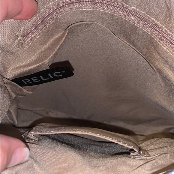 Relic leather crossbody bag - Picture 3 of 4